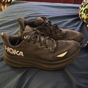 HOKA Charcoal Athletic Sneakers